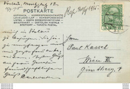 ENTIER POSTAL AUTRICHE 1912 - Lettres & Documents