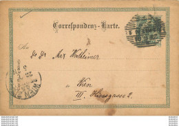 ENTIER POSTAL AUTRICHE 1901 VINDOBONA VIENNE L4 - Brieven En Documenten