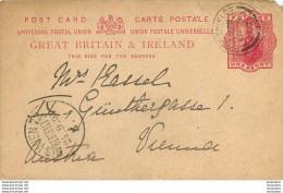 ENTIER POSTAL  IRLANDE SOUTH SHIELD 1903 - Other & Unclassified