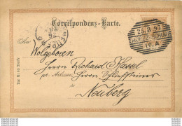 ENTIER POSTAL 1897 AUTRICHE MURZZUSCHLAG - Lettres & Documents