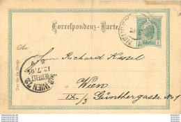 ENTIER POSTAL  AUTRICHE 1904 NEUBERG - Autres & Non Classés