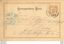 ENTIER POSTAL AUTRICHE 1895 VIENNE VINDOBONA - Lettres & Documents