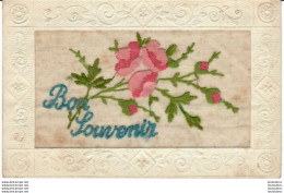 CARTE BRODEE BON SOUVENIR - Embroidered