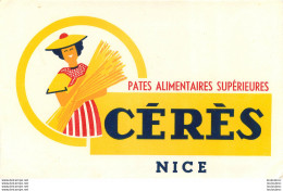 BUVARD PATES ALIMENTAIRES SUPERIEURES CERES  A NICE - Andere & Zonder Classificatie