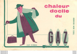 BUVARD GAZ CHALEUR DOCILE ILLUSTRATION D'APRES  FIX-MASSEAU - G