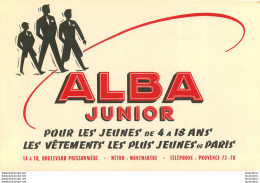BUVARD ALBA JUNIOR LES VETEMENTS POUR JEUNES  PARIS - Other & Unclassified
