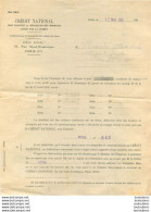 CREDIT NATIONAL REPARATION DES DOMMAGES DE GUERRE CAPITAINE BRUCHE 05/1920 - 1914-18