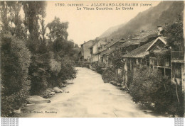 ALLEVARD LES BAINS LE VIEUX QUARTIER LE BREDA - Allevard