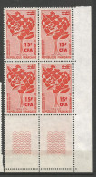 REUNION N° 409 Bloc De 4  NEUF** LUXE SANS CHARNIERE NI TRACE / Hingeless  / MNH - Ongebruikt