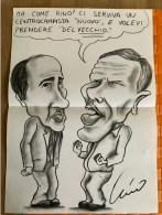 CARICATURA - SPORT - CALCIO - HUMOR  30x40 - Deportes