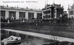 BELGIQUE -  BRUXELLES - Exposition De 1910 - Section Italienne - Weltausstellungen