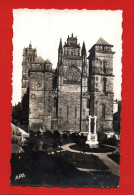 (RECTO / VERSO) RODEZ EN 1943 - N° 7 - CATHEDRALE ET PLACE D' ARMES - FORMAT CPA - Rodez