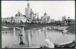 BELGIQUE -  BRUXELLES - Exposition De 1910 - Les Jardins Français - Universal Exhibitions