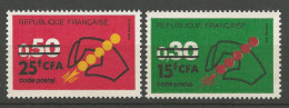 REUNION N° 410 Et 411 NEUF** LUXE SANS CHARNIERE NI TRACE / Hingeless  / MNH - Ongebruikt