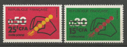 REUNION N° 410 Et 411 NEUF** LUXE SANS CHARNIERE NI TRACE / Hingeless  / MNH - Neufs