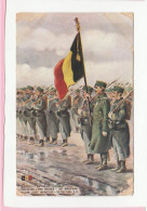 CHASSEURS PIED BELGES AU DRAPEAU - Andere Kriege