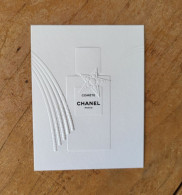 Carte Chanel Comete - Modernes (à Partir De 1961)