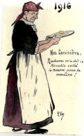 « 1916 – Nos Cuisinières» - CP Pamphlétaire (1914-1918) – Illustrateur VOS ( ?) - War 1914-18