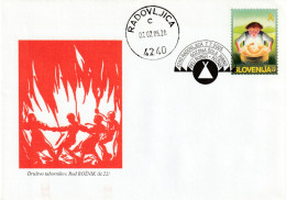 SCOUT SLOVENIA 2005 - FDC FORESTRY SCHOOL. SPECIAL CANCEL RADOVLJICA - Eslovenia