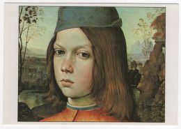AK 210146 ART / PAINTING ... - Bernardino Di Betto Pinturicchio - Portrait Eines Knaben - Malerei & Gemälde