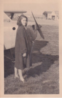 AVIATION(CARTE PHOTO) FEMME - Luftfahrt