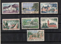 France - 1961 - Tourist Publicity  - Complete Set - Used - Oblitérés