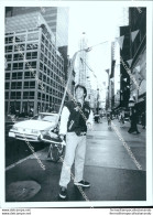 Fo2205 Foto Originale Calcio Gianfranco Zola Per Le Vie Di New York Usa 94 - Other & Unclassified