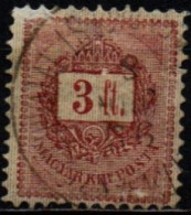 HONGRIE 1898-9 O DENT 12x11.5 - Gebraucht