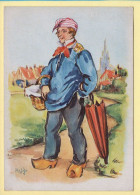 Province : LA NORMANDIE / Costume / Folklore / Illustrateur (voir Scan Recto/verso) - Basse-Normandie