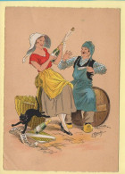 Province : CHAMPAGNE / Blason / Costumes / Folklore / Illustrateur (voir Scan Recto/verso) - Franche-Comté