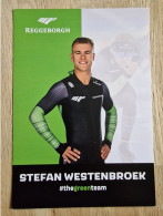 Card Stefan Westenbroek - Team Reggeborgh - 2023-2024 - Ice Speed Skating Eisschnelllauf Patinage De Vitesse Schaatsen - Wintersport