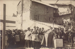 Alpes De Haute Provence, Barcelonnette, Benediction De La 1ere Pierre De L Eglise, 1923 - Barcelonnette