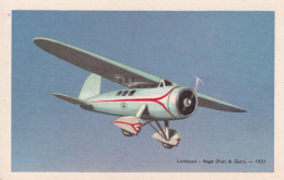 AVIATION(LOCKHEED) PUBLICITE CHOCOLAT TOBLER - 1939-1945: 2de Wereldoorlog