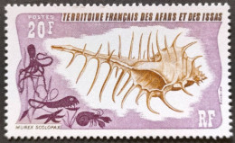 AFARS ET ISSAS / YT 403 / FAUNE - COQUILLAGE - MUREX SCOLOPAX / NEUF ** / MNH - Muscheln