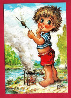 AF309 ENFANTS HUMOUR LES PETITS LA BELLE BROCHETTE MICHEL THOMAS N° 73 EDIT 1975 - Humor