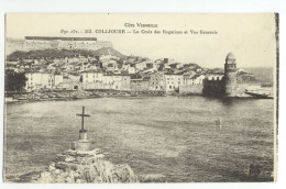 66/CPA - Collioure - La Croix Des Rogations Et Vue Générale - Collioure