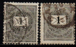 HONGRIE 1898-9 O DENT 12x11.5 - Used Stamps