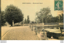 MONTARGIS BOULEVARD SURZI  TOILEE COULEUR EDITION  VEUVE BEGAULT - Montargis