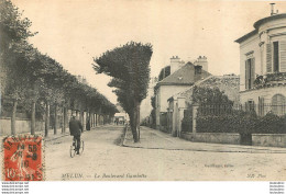 MELUN LE BOULEVARD GAMBETTA - Melun