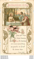 IMAGE RELIGIEUSE  CANIVET SEIGNEUR DEMEUREZ AVEC NOUS  EDITION BOUASSE JEUNE 11 X 7 CM - Andachtsbilder