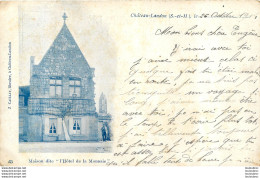 CHATEAU LANDON MAISON DITE HOTEL DE LA MONNAIE  EDITION CAILLAT - Chateau Landon
