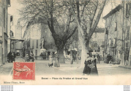 BESSE PLACE DU PRADON ET GRAND'RUE - Besse-sur-Issole