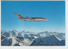 Vintage Pc Swissair Douglas Dc-9 Aircraft - 1919-1938: Entre Guerras