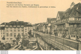 NEUNKIRCHEN  RUE DES OISEAUX AVEC  SAALBAU  ETS DE GYMNASTIQUE ET THEATRE - Autres & Non Classés