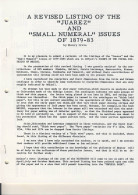 (LIV) - MEXICO A REVISED LISTING OF THE JUAREZ AND SMALL NUMERALS ISSUES OF 1879-83 - HENRY IRWIN - Filatelia E Storia Postale