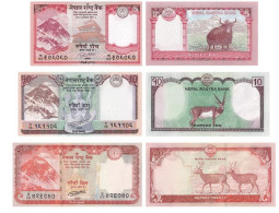 Nepal Bank 2017 5,10,20R - Népal