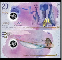 Maldives Bank 2015 20 Rafia - Maldive