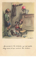 ILLUSTRATEURS  AO#AL000659 ILLUSTRATION ENFANTS JOUANT A LA POUPEE POULBOT - Poulbot, F.