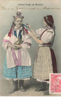 SLOVAQUIE AP#DC026 DEUX FEMMES EN COSTUME DE LA MORAVIE - Slowakei