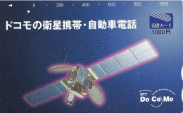 Japan Prepaid Libary Card 1000 - Satellite Space - Japon